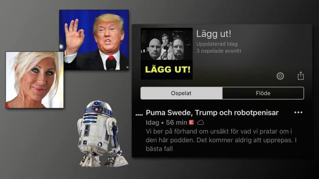 Trump, Puma Swede, Europe, Ian Haugland, sexleksaker, 2000aldrig, satir, humor, pod, podcast